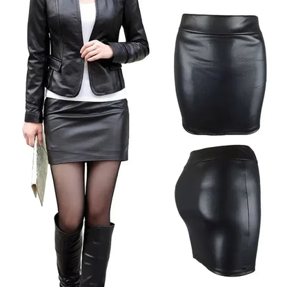 High-Waist Bodycon Mini Skirt for Women - Al-Noor Bazaar