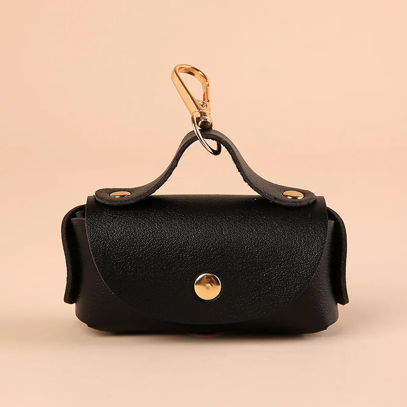 Leather Poop Bag Dispenser for Dogs - Al-Noor Bazaar