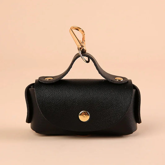 Leather Poop Bag Dispenser for Dogs - Al-Noor Bazaar