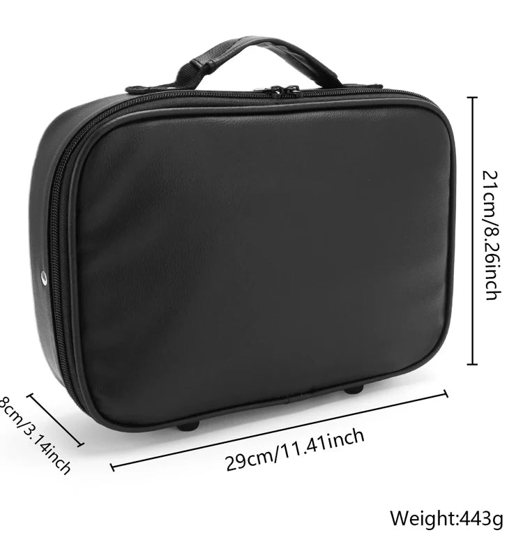 Leather Barber Tool Bag for Clippers - Al-Noor Bazaar