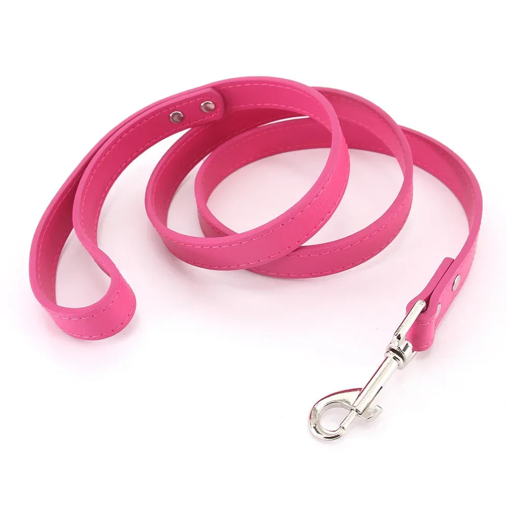 Leather Dog Leash for Small & Large Pets - Al-Noor Bazaar