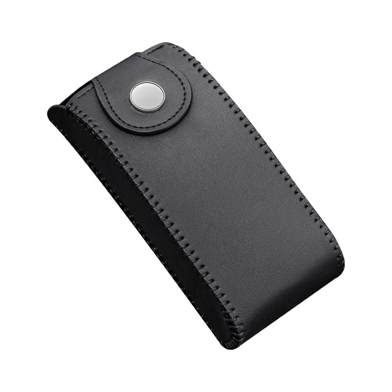 Leather Sunglasses Holder for Car Visor - Al-Noor Bazaar
