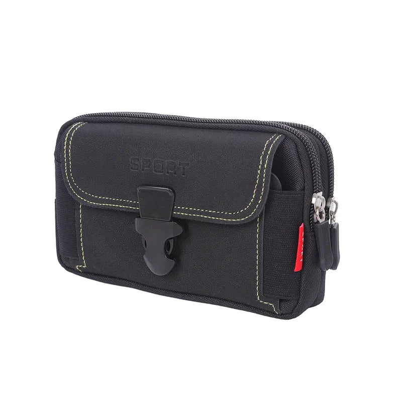 Tactical Phone Holster Waist Bag for Men - Al-Noor Bazaar