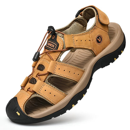 Leather Roman Sandals for Men - Al-Noor Bazaar