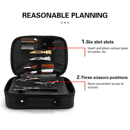 Leather Barber Tool Bag for Clippers - Al-Noor Bazaar