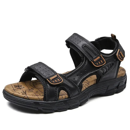 Leather Hiking Sandals for Men - Al-Noor Bazaar