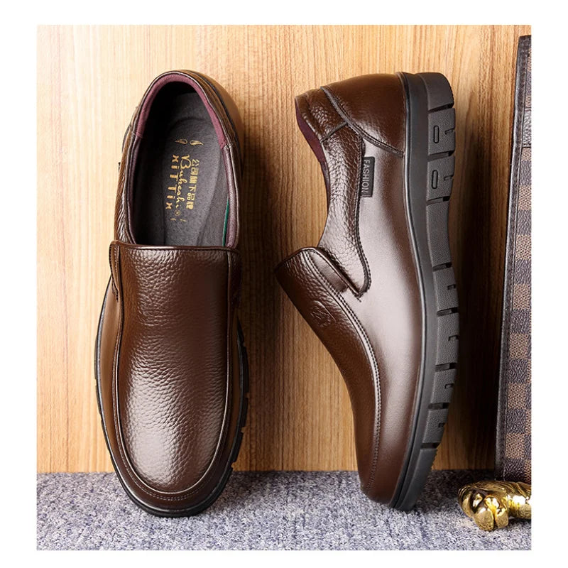 Soft Leather Loafers for Men - Al-Noor Bazaar