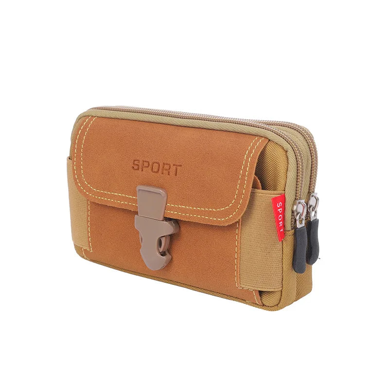 Tactical Phone Holster Waist Bag for Men - Al-Noor Bazaar