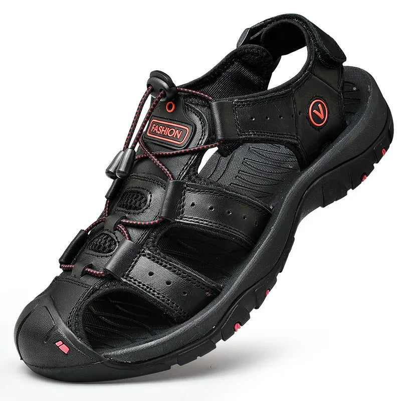 Leather Roman Sandals for Men - Al-Noor Bazaar