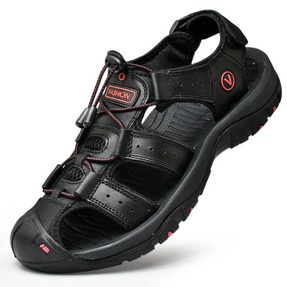 Leather Roman Sandals for Men - Al-Noor Bazaar