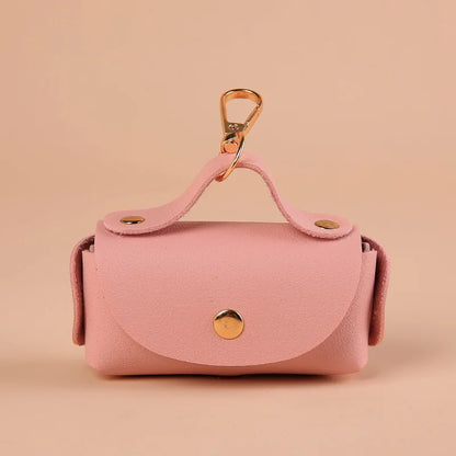 Leather Poop Bag Dispenser for Dogs - Al-Noor Bazaar