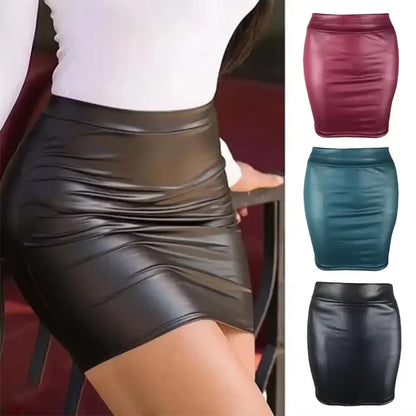 High-Waist Bodycon Mini Skirt for Women - Al-Noor Bazaar
