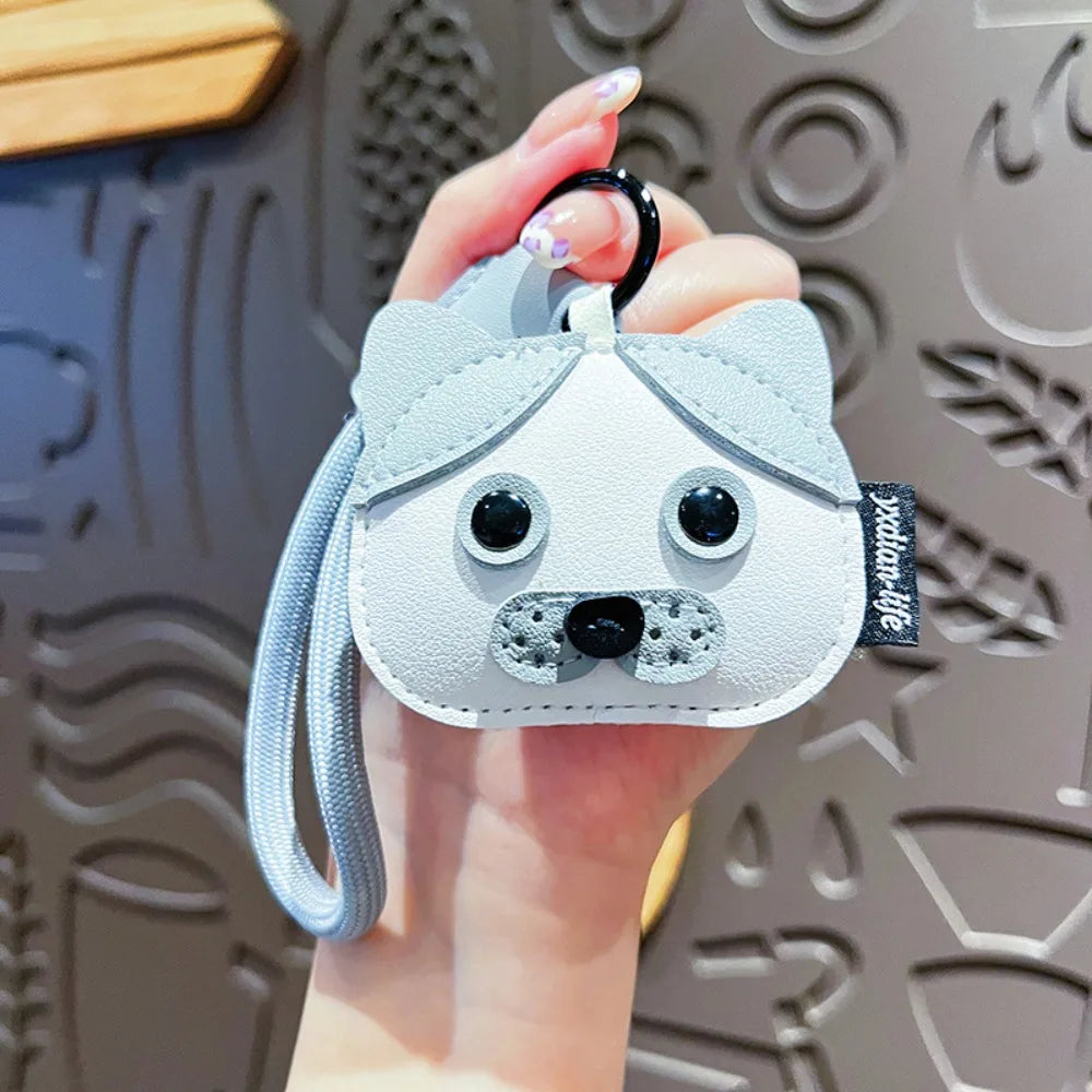 Leather Cat & Dog Keychain Bag Charm - Al-Noor Bazaar