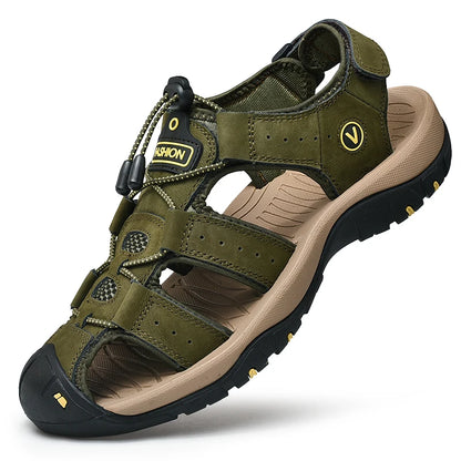 Leather Roman Sandals for Men - Al-Noor Bazaar