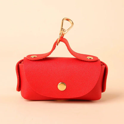 Leather Poop Bag Dispenser for Dogs - Al-Noor Bazaar