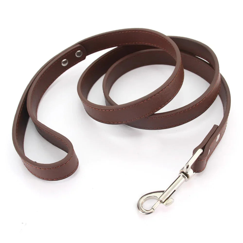 Leather Dog Leash for Small & Large Pets - Al-Noor Bazaar