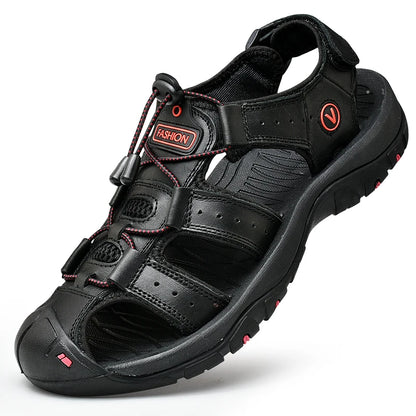 Leather Roman Sandals for Men - Al-Noor Bazaar
