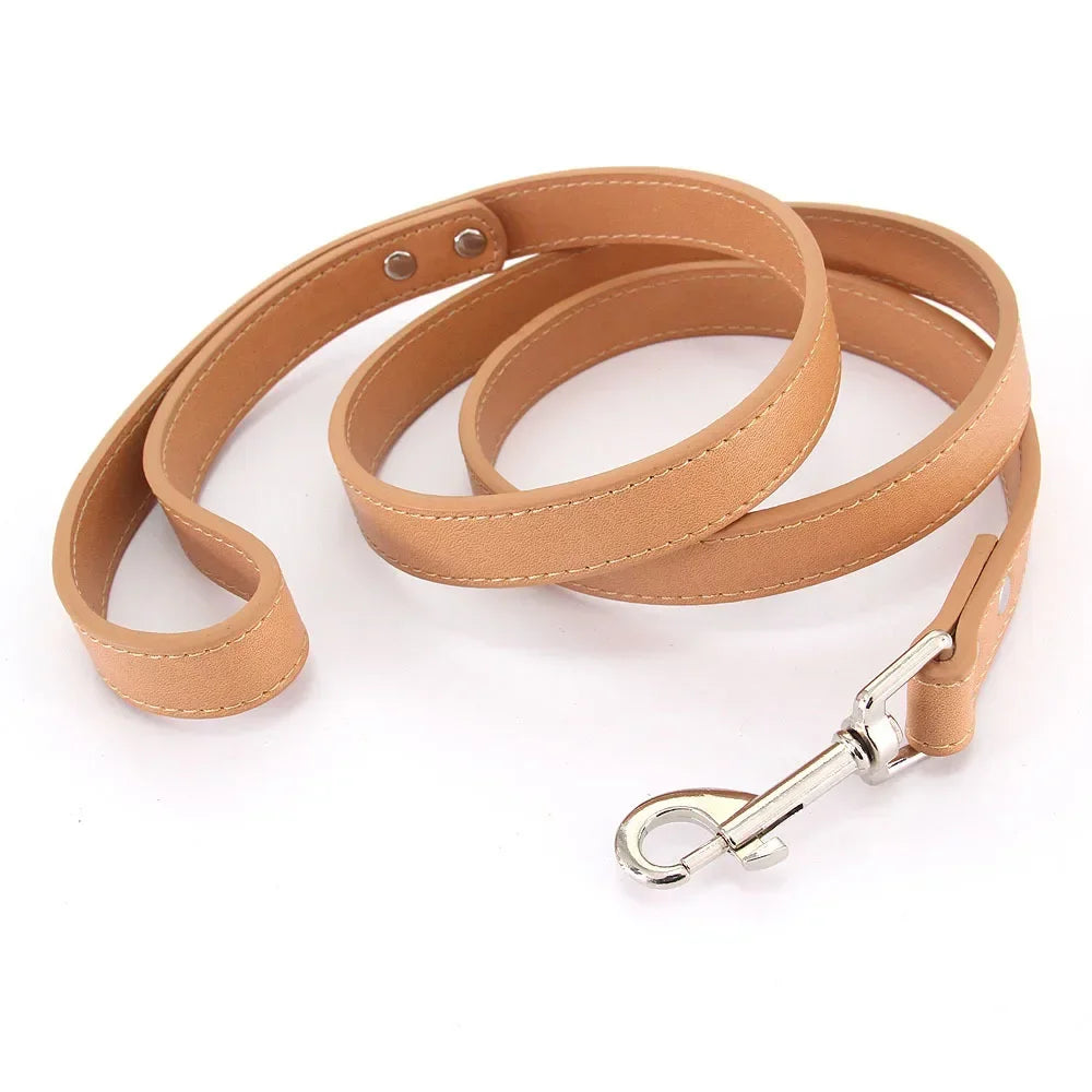 Leather Dog Leash for Small & Large Pets - Al-Noor Bazaar