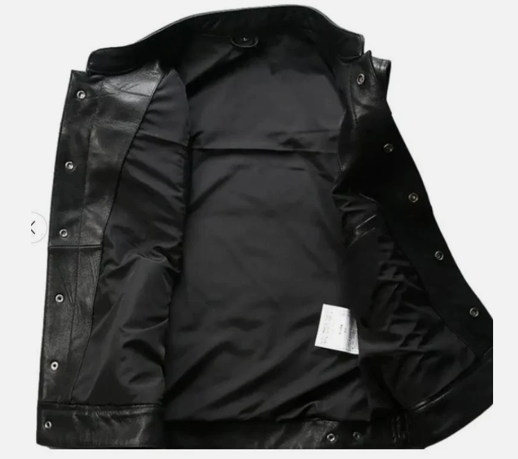 Sons of Anarchy Motorcycle Jacket Men's Biker Genuine Leather Club Style