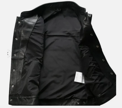 Sons of Anarchy Motorcycle Jacket Men's Biker Genuine Leather Club Style