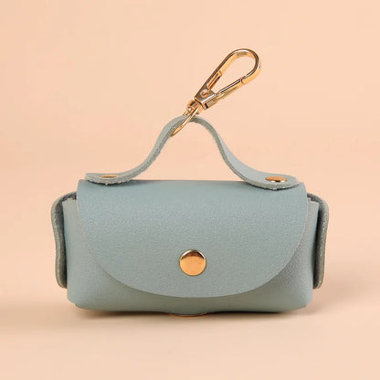 Leather Poop Bag Dispenser for Dogs - Al-Noor Bazaar
