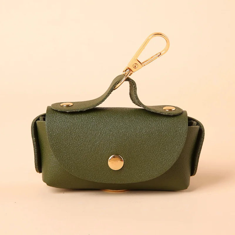 Leather Poop Bag Dispenser for Dogs - Al-Noor Bazaar