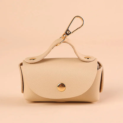 Leather Poop Bag Dispenser for Dogs - Al-Noor Bazaar