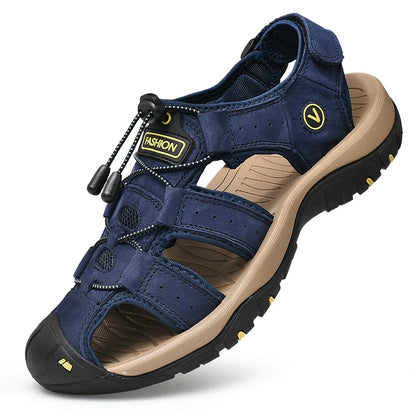 Leather Roman Sandals for Men - Al-Noor Bazaar