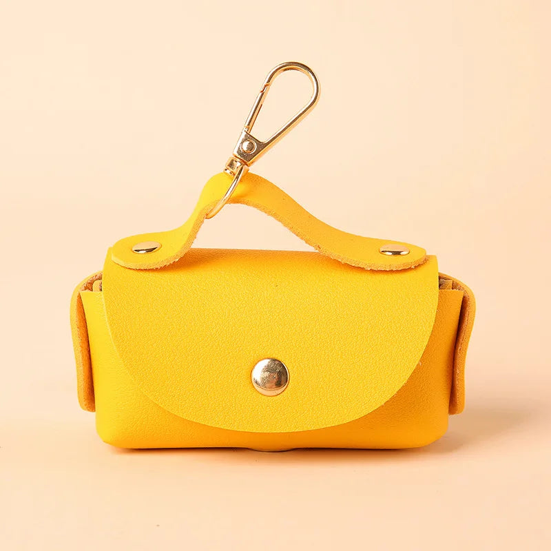 Leather Poop Bag Dispenser for Dogs - Al-Noor Bazaar