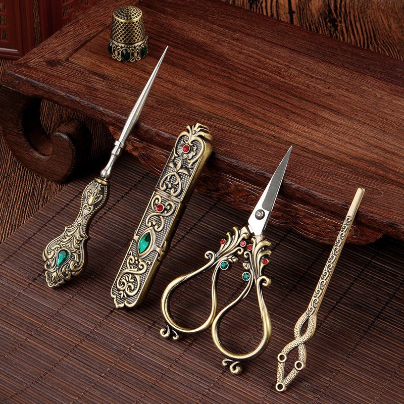 Vintage Luxury Scissors Set