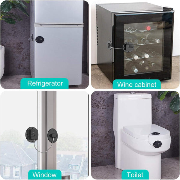 Baby Proof Cabinet & Fridge Lock – Child Safety Protector
