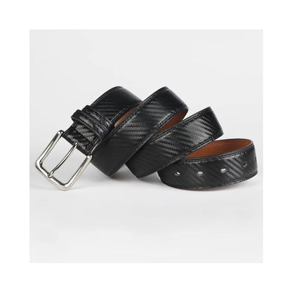 Genuine Business Leather Belt For Men Or BOY Swivel Pin Buckle Casual Versatile Belt