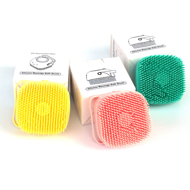 Silicone Pet Bath & Massage Brush