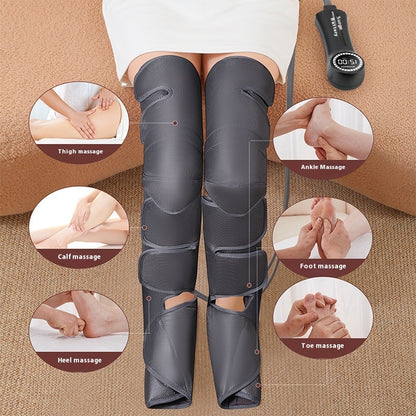 Pneumatic Leg Massager – Kneading Therapy for Legs, Feet & Calves