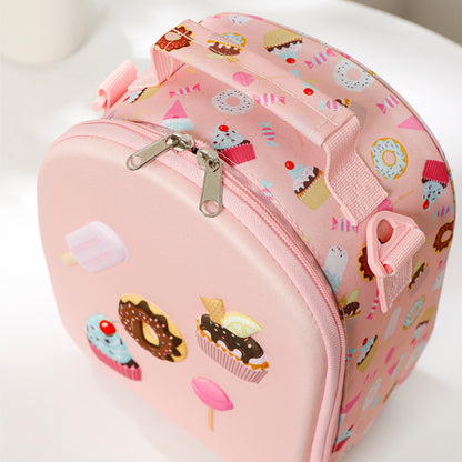 Cute Lunch Insulated Bag, Portable Outdoor Makeup Bag, Insulated And Cold, Suitable For Holding Lunch And Cold Drinks, Also A Cute Backpack For Children