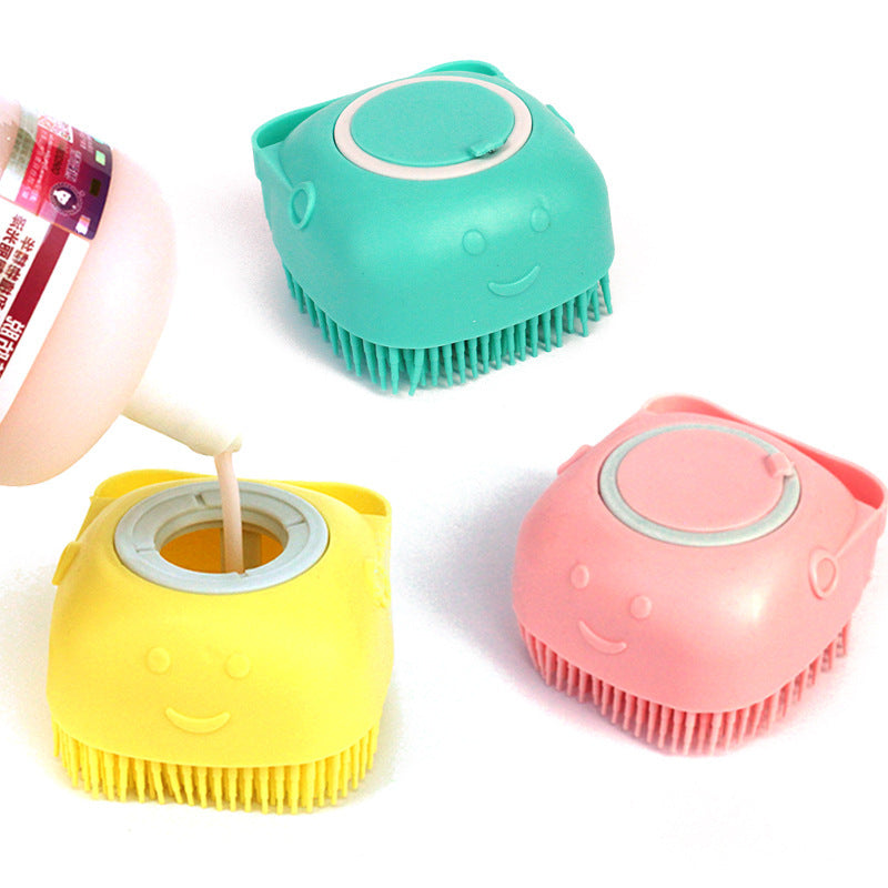 Silicone Pet Bath & Massage Brush