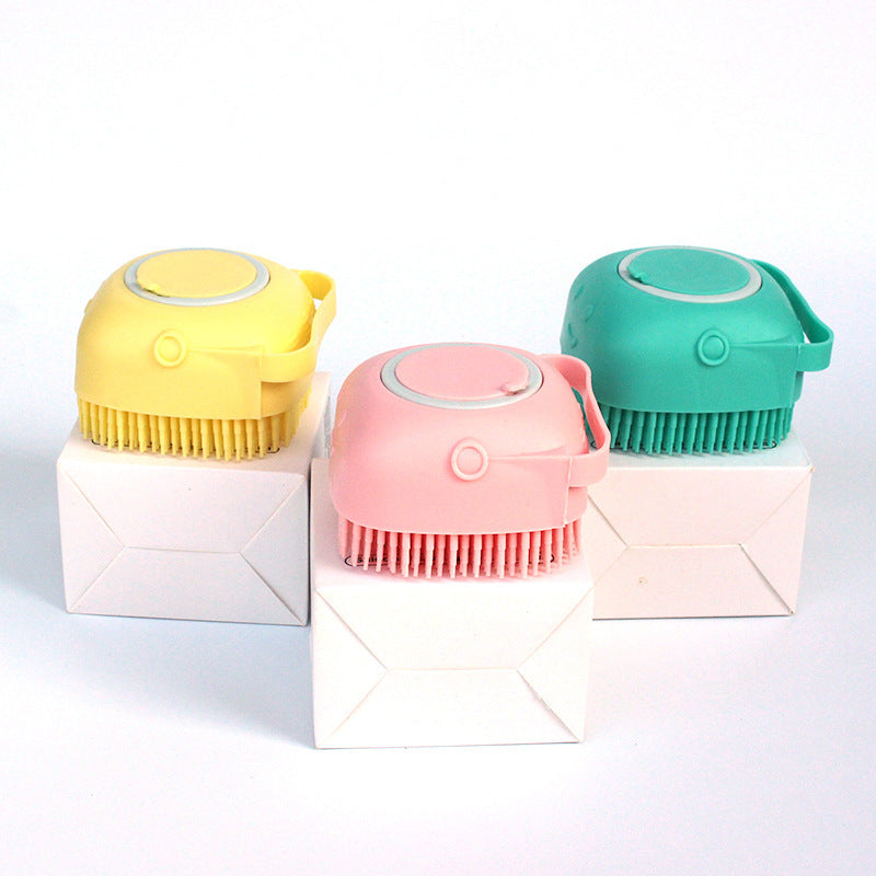 Silicone Pet Bath & Massage Brush